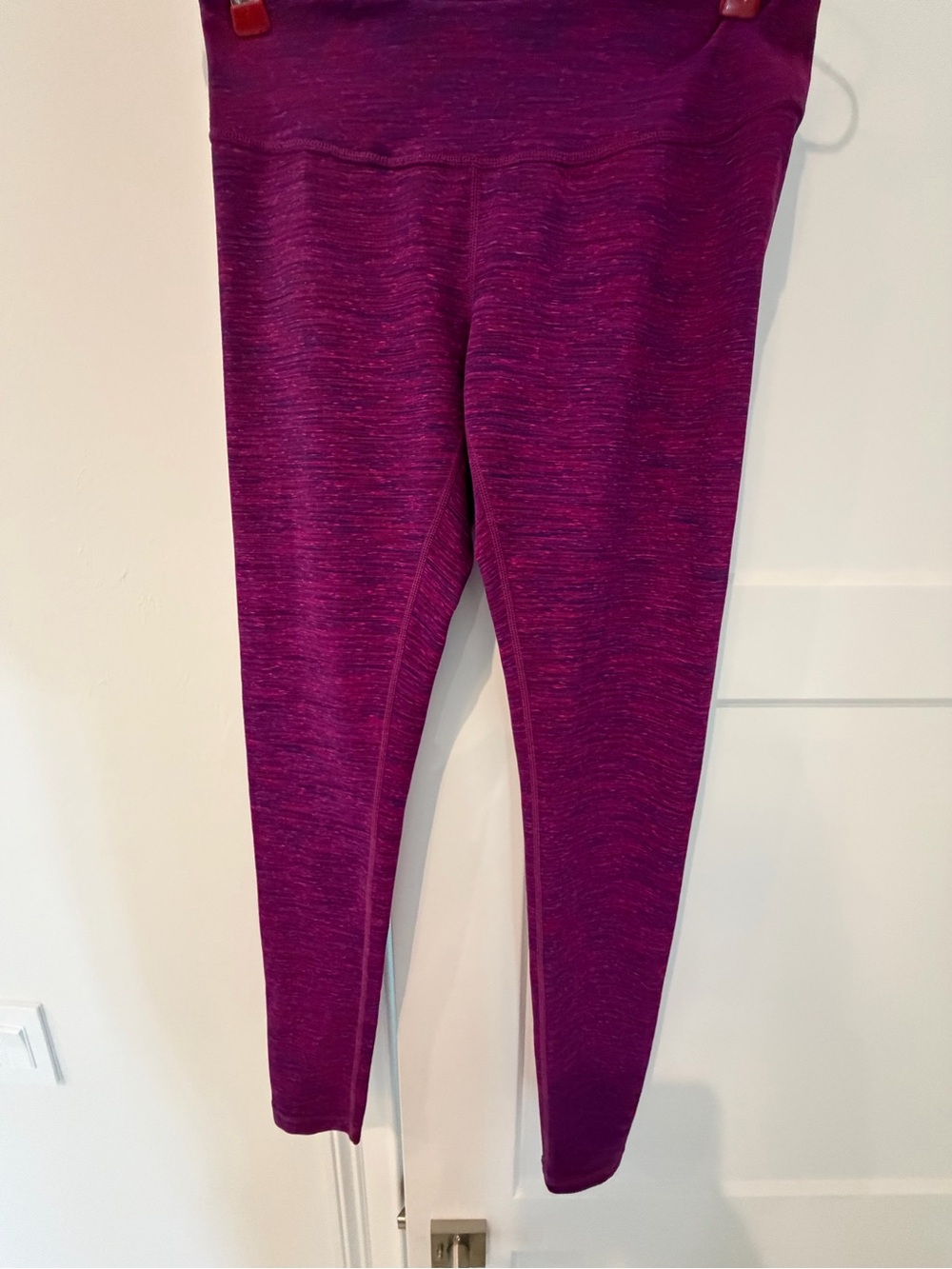 Women’s Purple Heathered Leggings